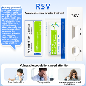 Test rapide RSV pour antigènes du virus <span class=keywords><strong>syncytial</strong></span> respiratoire (VSR) dans l'urine - Haute précision, indépendant, pratique, fabriqué au Zhejiang - Product Image 6