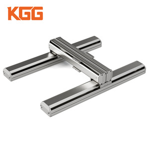 Plataforma de movimiento lineal de aluminio KGG Dual Drive XY Slide Table XYY-X para automatización industrial - Product Image 1