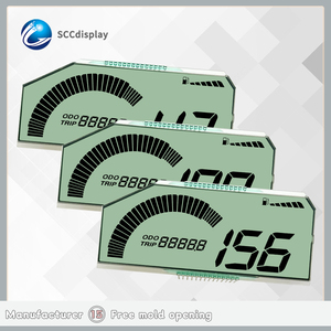 SJXDGW005 HTN positivo 4.5V <span class=keywords><strong>7</strong></span>-moduli di visualizzazione <span class=keywords><strong>LCD</strong></span> a segmento monocromatico con schermo a segmento personalizzato - Product Image 2