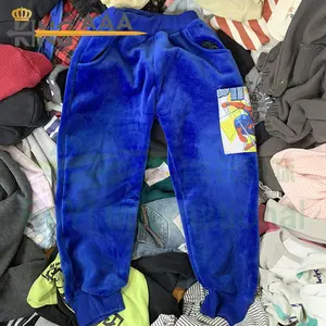 Children's Winter Wear Pants Newborn Used Clothes Child Used Kids Clothing In Bulk Guangzhou Kids Second Hand Clothes