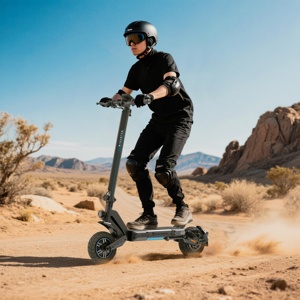Scooters Todoterreno de Doble Motor, 70 KM, 10 Pulgadas, Scooter Eléctrico Rápido y Potente, Scooter Todoterreno K10 - Product Image 3
