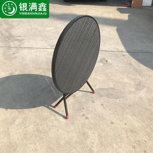 Tùy Chỉnh Đồ Nội Thất Ngoài Trời Hiện Đại Nhựa Gỗ Nhôm Gấp Giải Trí Bảng Stowable Ghế Cho Trà Sữa Cửa Hàng Chất Lượng Cao - Product Image 6