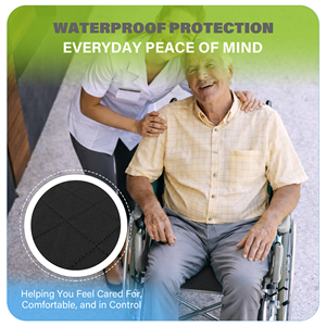 Coussin de siège de chaise imperméable réutilisable, protège-siège lavable pour les soins de l'incontinence - Product Image 3