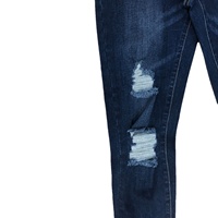 Pantalones vaqueros de 36 pulgadas para mujer, pantalón informal de alta calidad con bigote