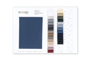 Commercio all'ingrosso alla moda morbido TR vestito saia semplice Dobby tessuto in magazzino con l'alta qualità tessuto in poliestere Rayon viscosa - Product Image 5