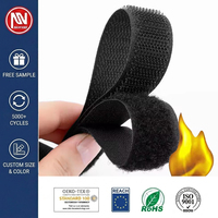 Échantillon Gratuit : Bande Auto-agrippante Ignifuge de 2 Pouces – Sangle de Fixation Durable et Résistante aux Flammes pour la Lutte Contre l'Incendie et l'Usage Industriel