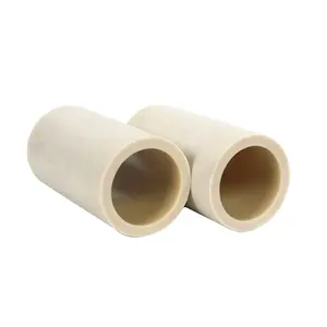 Tube en nylon noir blanc tige creuse en nylon coulée haute température mc huile pa66 tube en nylon plastique