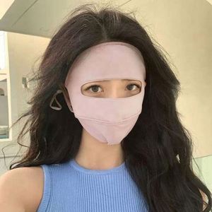 การออกแบบใหม่เป็นมิตรกับสิ่งแวดล้อมไนลอนปกป้องใบหน้าจากแสงยูวีหน้ากากป้องกันแสงแดดสำหรับผู้หญิงนำกลับมาใช้ใหม่ได้ - Product Image 3