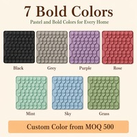Tapis de reniflement pour animaux de compagnie en silicone de qualité professionnelle BPlus XL 41 cm, antidérapant à ventouse, 7 couleurs, vente en gros, OEM, directement de l'usine