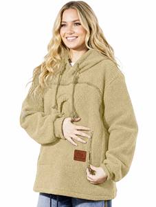 Sudadera con Capucha Holgada y Moderna de Polar para Perros Pequeños, Unisex, para Personas y Mascotas - Product Image 6