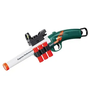 S686 던지기 쉘 방출 장난감 총 소프트 총알 Airsoft 런처 야외 스포츠 CS 게임 어린이 장난감을위한 권총 사수 무기
