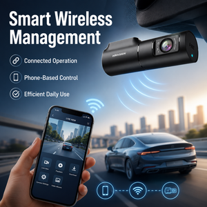 Cámara para Auto D6 al por Mayor, Pantalla IPS 4K, Grabación Delantera y Trasera, DVR de un Solo Canal, Monitor de Estacionamiento 24h, Caja Negra - Product Image 2
