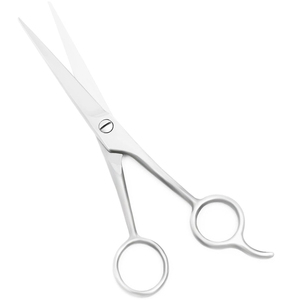 Ciseaux de coiffure professionnels pour salons, produits phares avec manche en acier, type beauté, vente chaude, ciseaux de coupe de cheveux pour barbier - Product Image 2