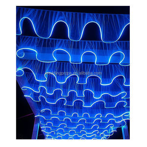 <span class=keywords><strong>Kit</strong></span> de drapage de <span class=keywords><strong>plafond</strong></span> en forme de S avec lumières LED pour <span class=keywords><strong>mariage</strong></span>, draperies blanches pour <span class=keywords><strong>plafond</strong></span> - Product Image 1