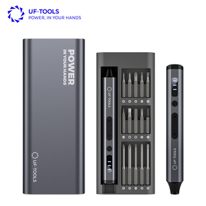 Destornillador Eléctrico Multifunción Industrial UFTOOLS, Mini Destornillador Magnético 34 en 1 con Batería <span class=keywords><strong>de</strong></span> Iones <span class=keywords><strong>de</strong></span> Litio <span class=keywords><strong>de</strong></span> 3.7V, Juego <span class=keywords><strong>de</strong></span> Destornilladores <span class=keywords><strong>de</strong></span> Torque - Product Image 1