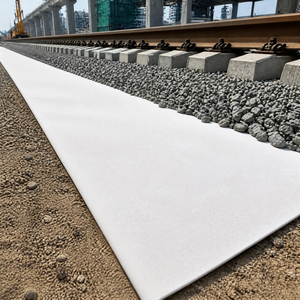Tissu <span class=keywords><strong>géotextile</strong></span> non tissé imperméable et résistant aux UV, 350g, en polypropylène, fournisseurs de géotextiles en filament PET - Product Image 1