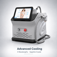 Clinique esthétique professionnelle, centre de soins de la peau, spa de beauté, équipement commercial, machine d'épilation au laser diode 808 nm