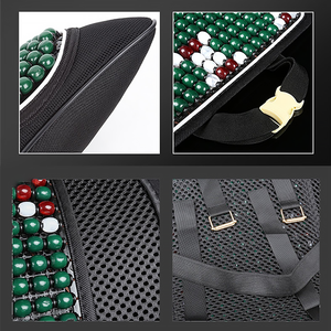 Xiangta ขายร้อน 2024 รถอุปกรณ์ตกแต่งภายในรถยนต์ครอบคลุมลูกปัดไม้เดิมที่กําหนดเองรถยนต์ฝาครอบที่นั่ง - Product Image 4