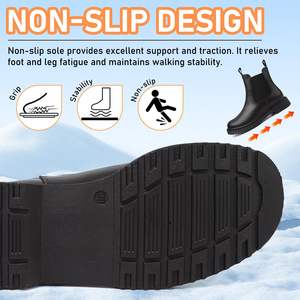 נשים מגפי chelsey מגפי פרווה חם מרופדת נשים belog bunties - Product Image 4