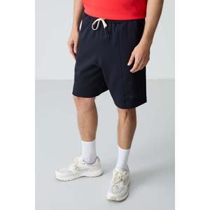 Fiesta - Ensemble de shorts pour homme en coton bleu marine, épais, doux, texturé, coupe ample, basique - 85259 - Fiesta/bleu marine - Product Image 5