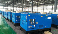 Générateurs diesel AVR ATS super silencieux de type japonais 15kva-30kva pour moteur 4TNV88