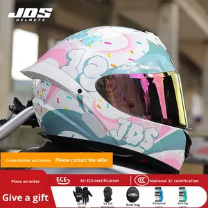 Nouveau <span class=keywords><strong>casque</strong></span> de <span class=keywords><strong>moto</strong></span> intégral respirant certifié ABS ECE pour hommes femmes rue/électrique - Product Image 3