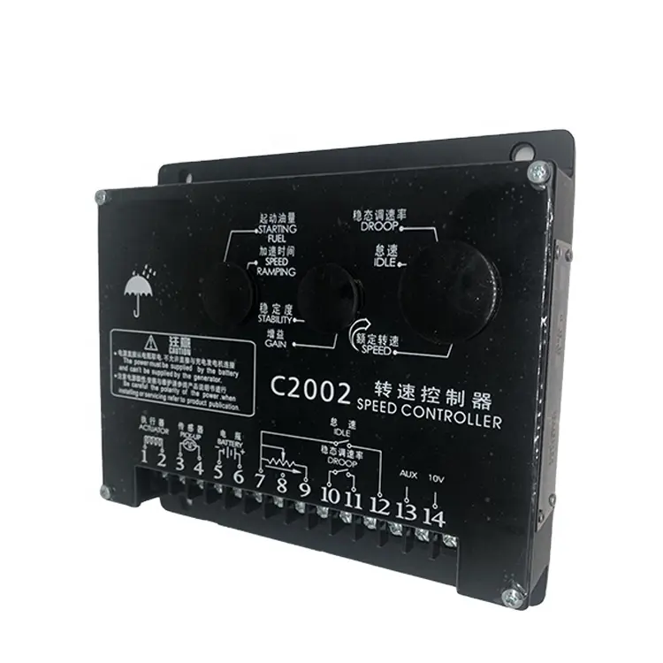 Replace Electronic Automatic Governor Speed Controller C2002 diesel generator set control unit regulador de velocidad