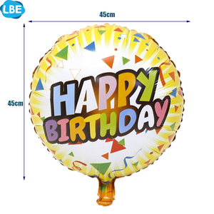 ลูกโป่งฟอยล์สุขสันต์วันเกิดสำหรับตกแต่งงานปาร์ตี้มาใหม่ - Product Image 2