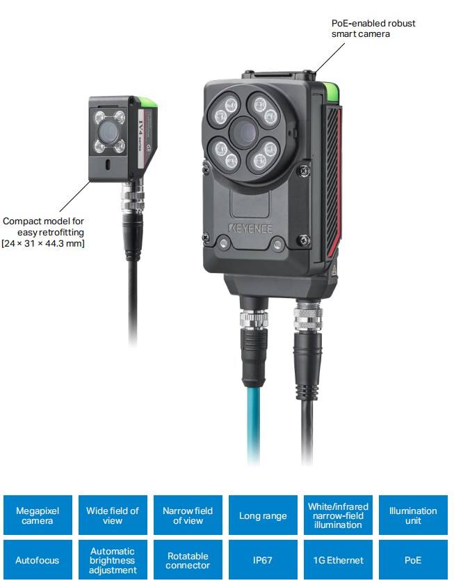 KEYENCE IV4-600CA Vision Sensor - Advanced Industrial Camera