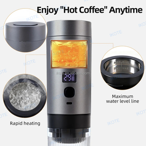 <b>Portable</b> <b>Coffee</b> <b>Maker</b> with Digital Display 3-in-1 Commercial Espresso Machine for Car & Home Camping Ygt-821 Digital Display - Product Image 5