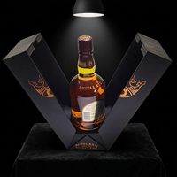 Caja de Regalo de Cartón Rígido de Lujo Personalizada con Cierre Magnético, Tacto Suave, Logotipo en Relieve y Recubrimiento UV para Empaque de Vino, Inserto de EVA