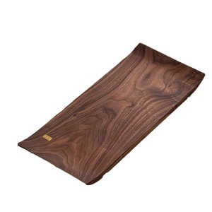 Plateau à thé en bois de noyer noir, style japonais, pour service de thé Kung Fu, table de préparation à sec, origine Dehua - Product Image 5