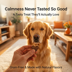 Suplemento Calmante para Perros en Stock: Masticables Suaves con L-Triptófano, Valeriana y L-Teanina para la Ansiedad Canina - Product Image 5