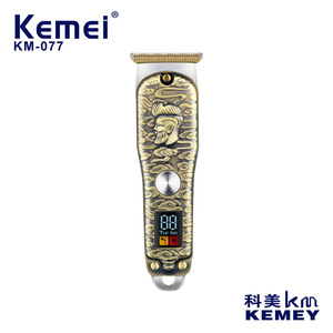 เครื่องตัดผมไฟฟ้า Kemei Retro รุ่น KM 077 ตัวเครื่องโลหะ ปรับความยาวได้ ความเร็วสูง สำหรับใช้ในบ้านและสัตว์เลี้ยง - Product Image 4