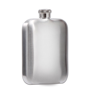 Petaca para licor con embudo Frasco de whisky de 6 oz Frasco negro de acero inoxidable para Aberfeldy Bailie Nicol Jarvie - Product Image 2