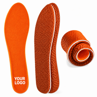 Semelles intérieures double couche en EVA absorbant les chocs avec base antidérapante Pebble Grip, coussin sportif personnalisé avec logo pour la course et le basketball