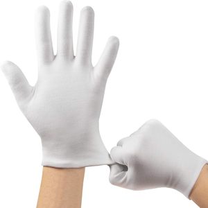 Guante de algodón grueso y suave Guantes de alta calidad Manos para el rendimiento del Servicio de Inspección de Trabajo - Product Image 1