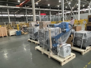 Robot industriel CNGBS GBS6-C1400X contrôlé par PLC, charge utile de 6 kg, répétabilité de 0,05 mm, protection IP65, bras robotisé de soudage - Product Image 4