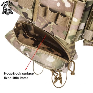 ชุดอุปกรณ์ยุทธวิธีแบบโมดูลาร์ MK3 น้ำหนักเบา พร้อมช่องใส่แม็กกาซีน 5.56 ผลิตจากไนลอนและโพลีเอสเตอร์ที่ทนทาน - Product Image 4