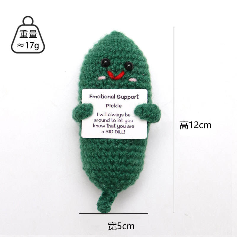 Pepino verde oliva+E-Card