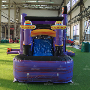 Château gonflable commercial WINSUN pour enfants, extérieur, PVC, couleur personnalisée, ignifuge, imperméable - Product Image 6