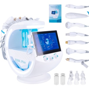 Appareil de beauté facial intelligent à ultrasons, peeling aquatique bleu glace, hydratation et oxygénation, nouveau produit avec prises US et IT - Product Image 5