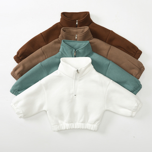 OEM Trẻ Em Sweatsuit Bộ Thể Thao Jogger Trẻ Em Tracksuit Set Cotton Hữu Cơ Dài Áo Đặt Bé Mồ Hôi Áo Sơ Mi Và Quần Bộ - Product Image 1