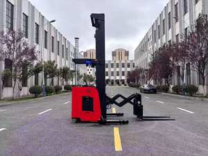 Elektrikli çift derin makas istifleyici 11m kaldırma yüksekliği 1.6t yan Shifter fonksiyonu seçeneği ile Forklift elektrikli kamyon ulaşmak - Product Image 6