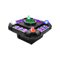 AOPU Projecteur de scène à tête mobile avec fonctions multiples : Stroboscope, Laser, Effet Œil d'Abeille et Faisceau pour DJ, Disco, KTV, Club