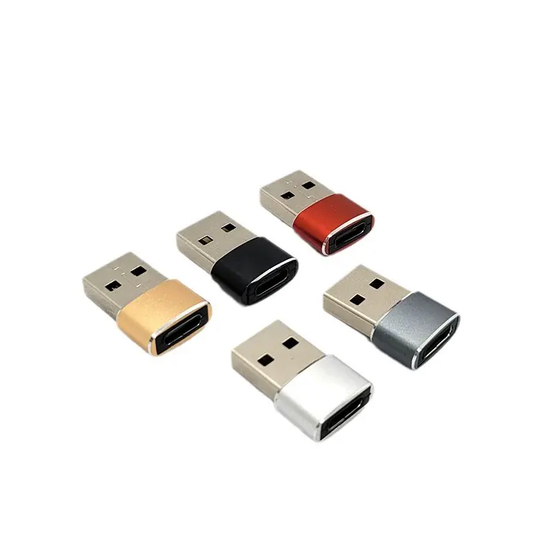 Toptan tip C ile devre adaptör USB C kadın USB 2.0 A erkek OTG dönüştürücü adaptör PD iPhone 15 için hızlı şarj