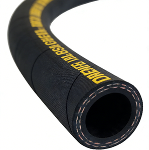 Yüksek Basınçlı Yüksek Sıcaklıklı 1 İnç 2 İnç 4 İnç Yüksek Basınçlı Su Kauçuk Emiş Esnek Hidrolik Hortum Borusu - Product Image 1