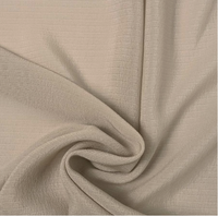 Tissu Georgette à grain croisé de 12 mm pour robes et vêtements de cérémonie, usine proposant un stock prêt à la vente