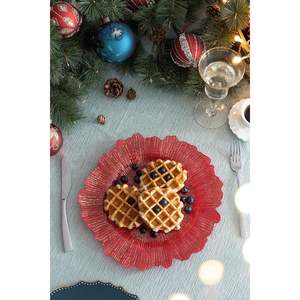 Assiettes jetables en plastique rondes D13 pour fêtes, style décontracté, modèle D0100H5U2Z8 comme sur l'image - Product Image 6