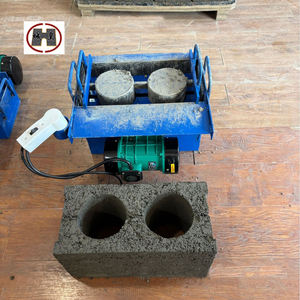 Pequeña maquinaria móvil de fabricación de ladrillos de cemento y hormigón, máquina de ladrillos huecos de bajo precio del fabricante - Product Image 5